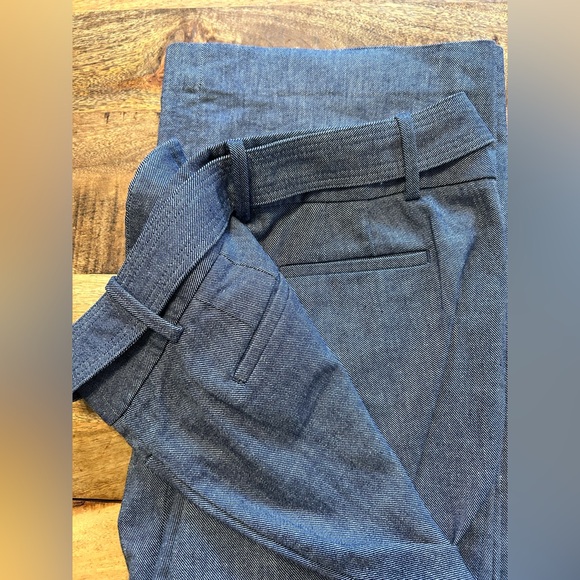 Talbots blue, slim waist, wide leg perfect pant. Size 8. Great condition. - Picture 2 of 4